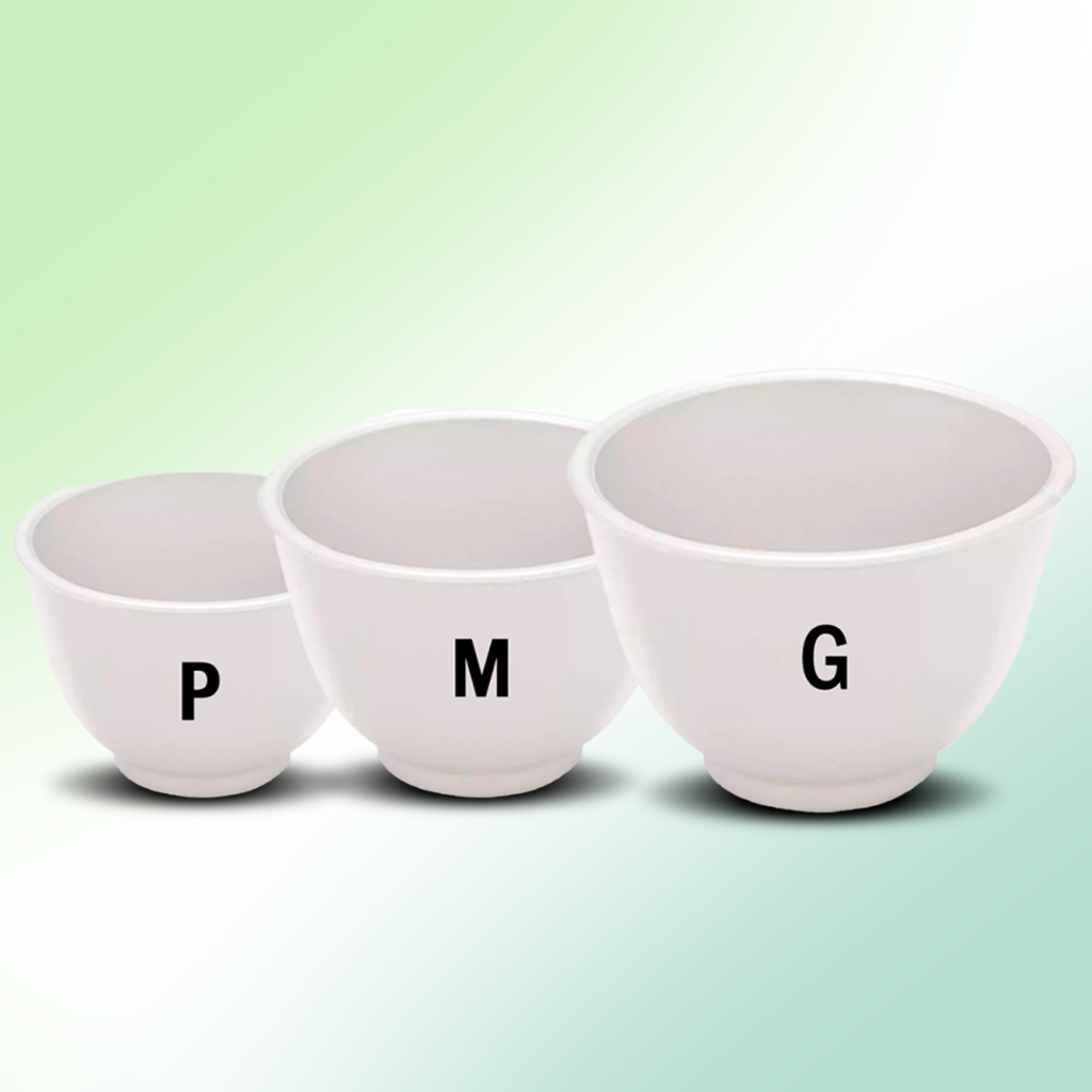 3 Cubetas Flexíveis Santa Clara Tamanhos P, M e G - Não Quebra