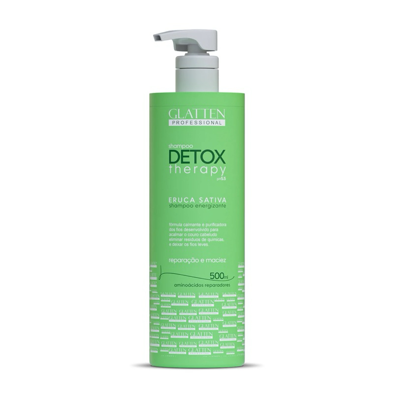 Glatten Shampoo Detox Therapy 500ml | Shopee Brasil