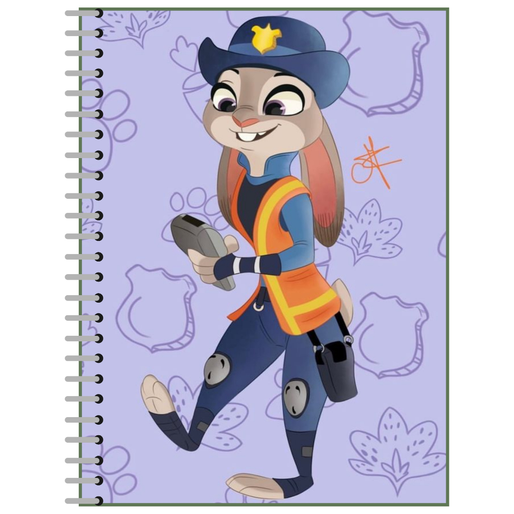 Caderno personalizado zootopia | Shopee Brasil