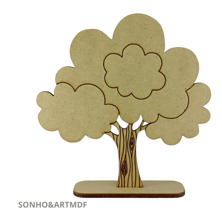 Arvore, mini arvore em Mdf 3mm | Shopee Brasil