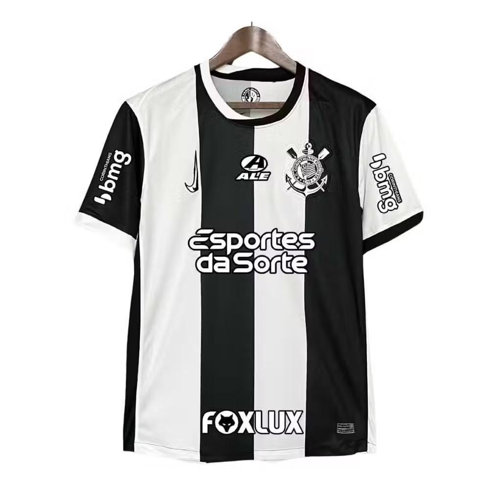 Camisa de Time Preta e Branca 3º Uniforme 2024 - Edição Limitada NOVA ...