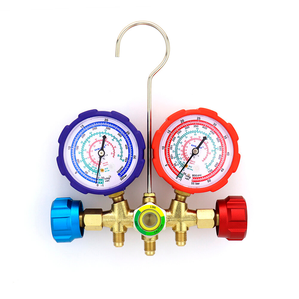 Manifold Ar Split R32 R22 R134 R410 Mangueira 90cm Adaptador | Shopee ...