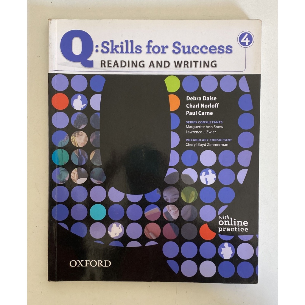 Q - Skills For Success 4 - Reading And Writing | Shopee Brasil