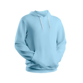 Moletom Infantil Kids Unissex Com Capuz Canguru Algodão Liso Colorido