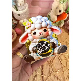 Ovelha Porta Bombom I Mimo I Lembrancinha para cliente IPresente de Páscoa em Oferta na Shopee