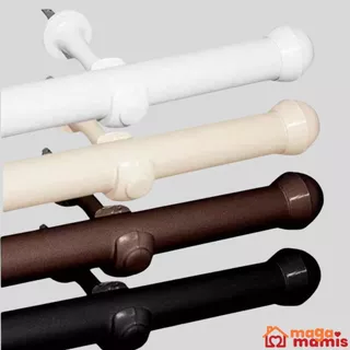 Varão Simples 2,40 metros 19mm Varias Cores