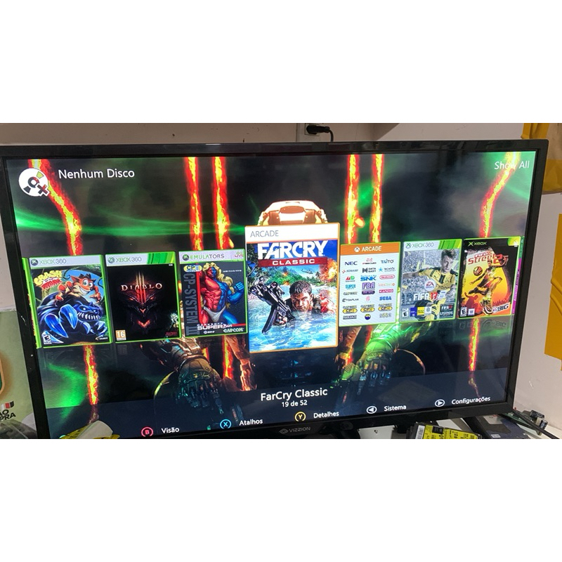 Hd de 250gb pronto pra vc usar no Xbox 360 rgh jogos das foto