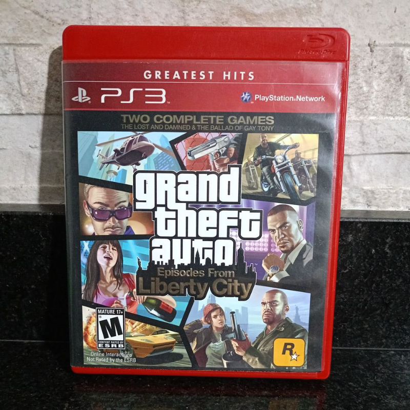 Épisodes de Grand Theft Auto de Liberty City PS3 PAL Complet testé FR 5026555403788