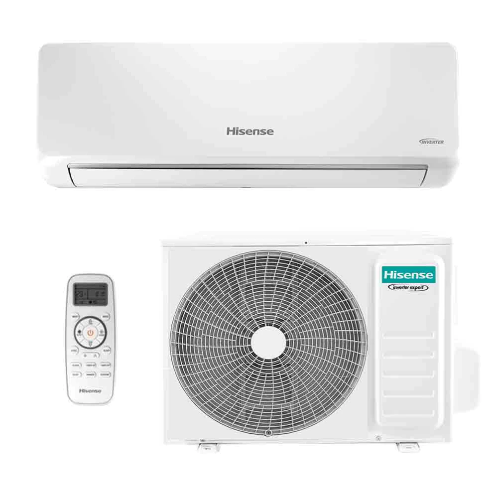 Ar Condicionado Split Inverter Hisense R-32 Hi-wall 9000 Btus Quente e Frio Wi-f