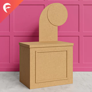Mesa Pocket Moldura Festa Painel Acoplado Cenário MDF Decoração Aniversário