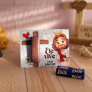 Lembrancinha de pascoa/Cartão personalizado pascoa/Pascoa Cristã/Lembrancinha de pascoa para igreja/Lembrancinha igreja em Oferta na Shopee