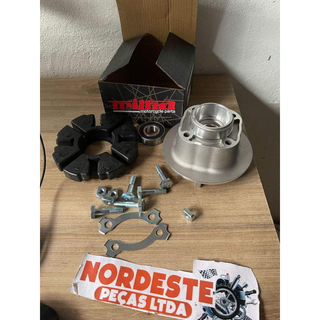 アクセサリー REFUSE Flange do Cubo Traseiro + Componentes SUZUKI YES 125 SE - Intruder