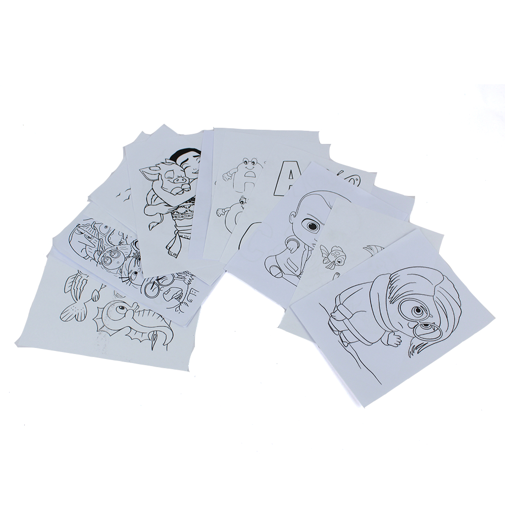Desenhos Para Colorir Aleatorios Varias Quantidades Apenas Para Pintar ...