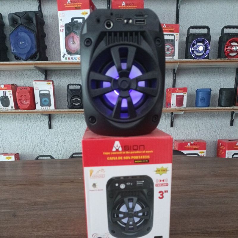 caixa de som avision A1-79
