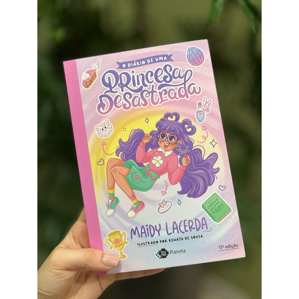 O DIÁRIO DE UMA PRINCESA DESASTRADA - VOL 01 | Shopee Brasil