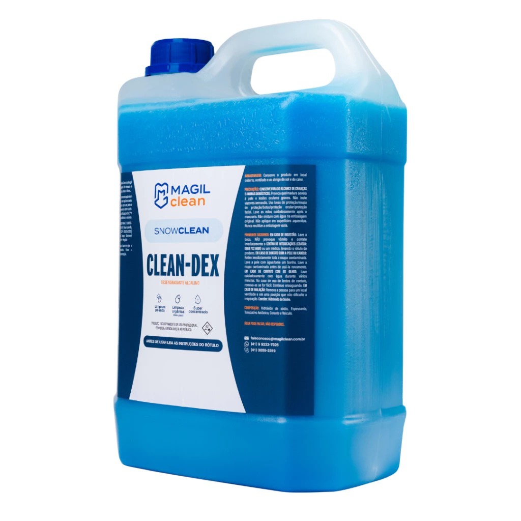 Solupan Clean-dex linha SnowClean Magil clean 5 litros | Shopee Brasil