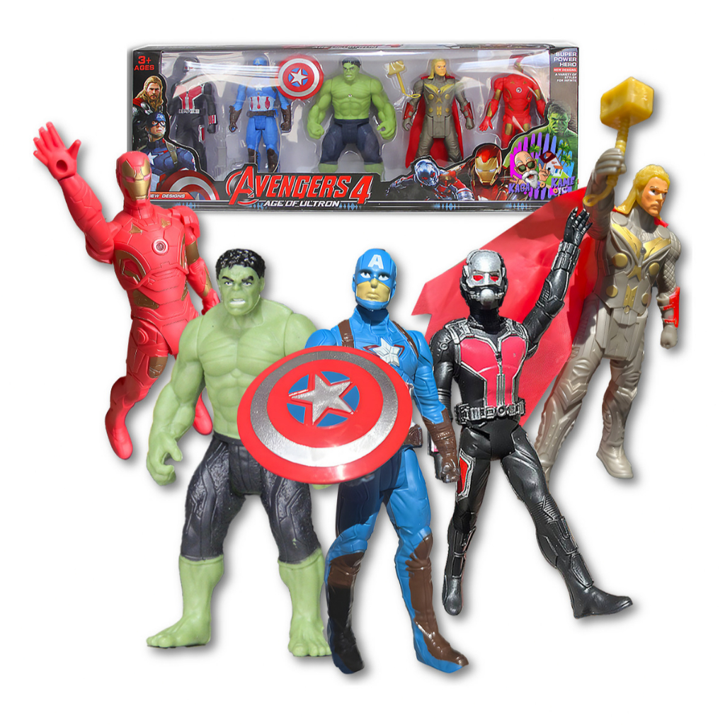 brinquedos Vingadores Marvel Bonecos Articulados Capitão america, homem ...