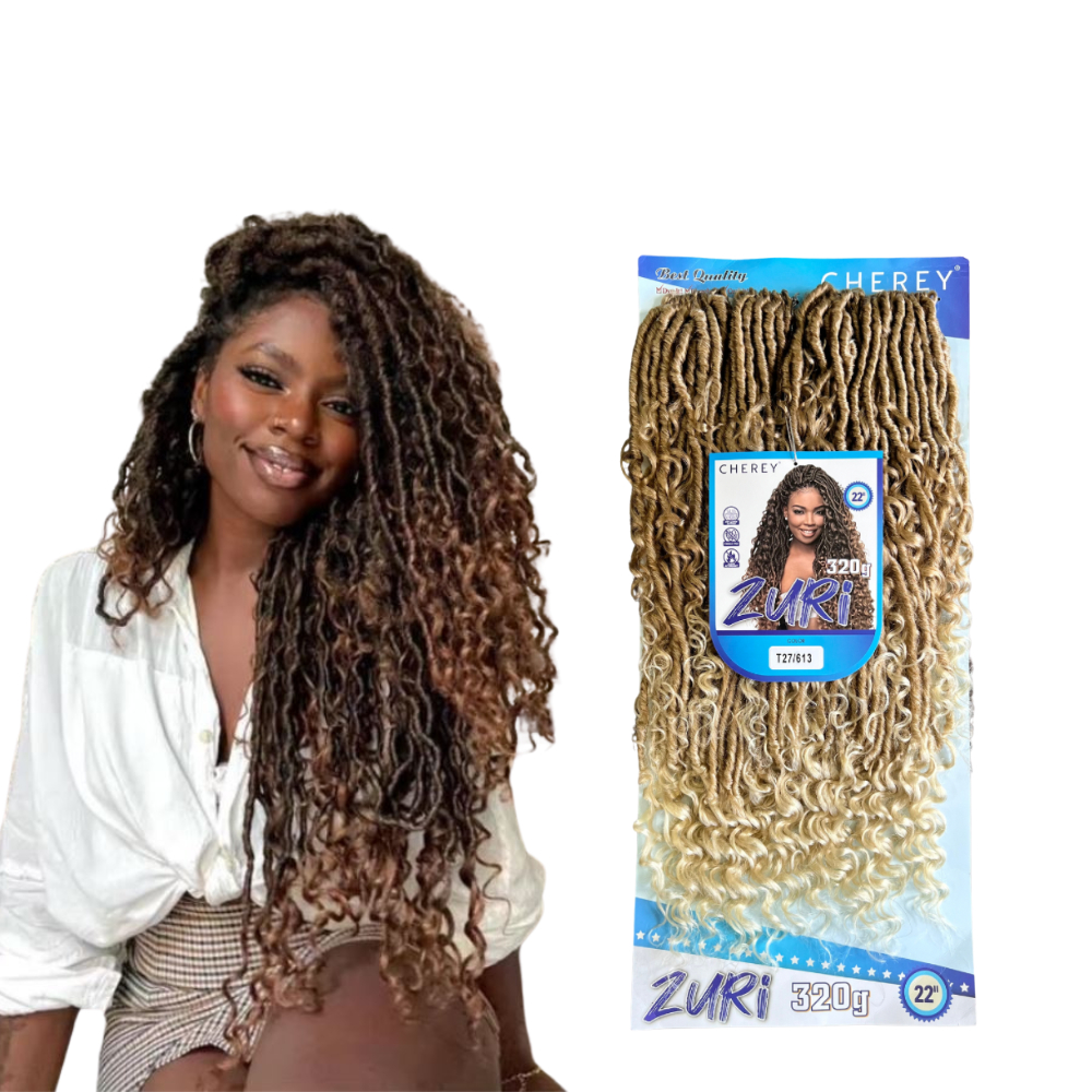 Cabelo Zuri Crochet Braids Dread Com Cachos 320g 60cm | Shopee Brasil