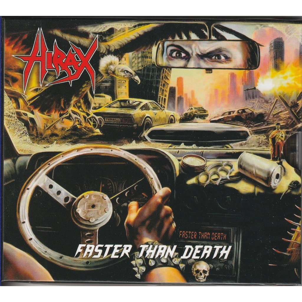 Hirax - Faster Than Death CD 2025 slayer anthrax metallica