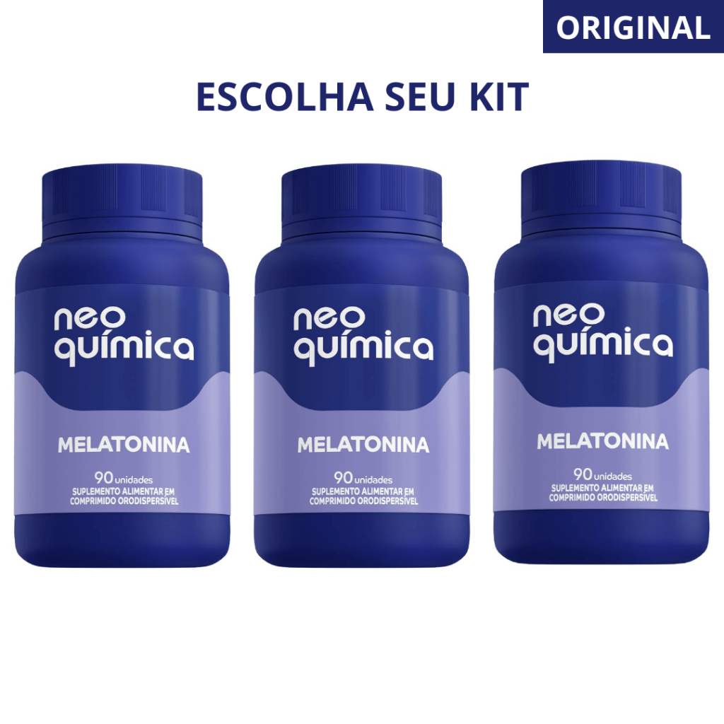 Melatonina Neo Química 90 Comprimidos 0,21mg