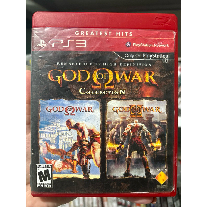 God Of War Collection PS3 mídia fisica