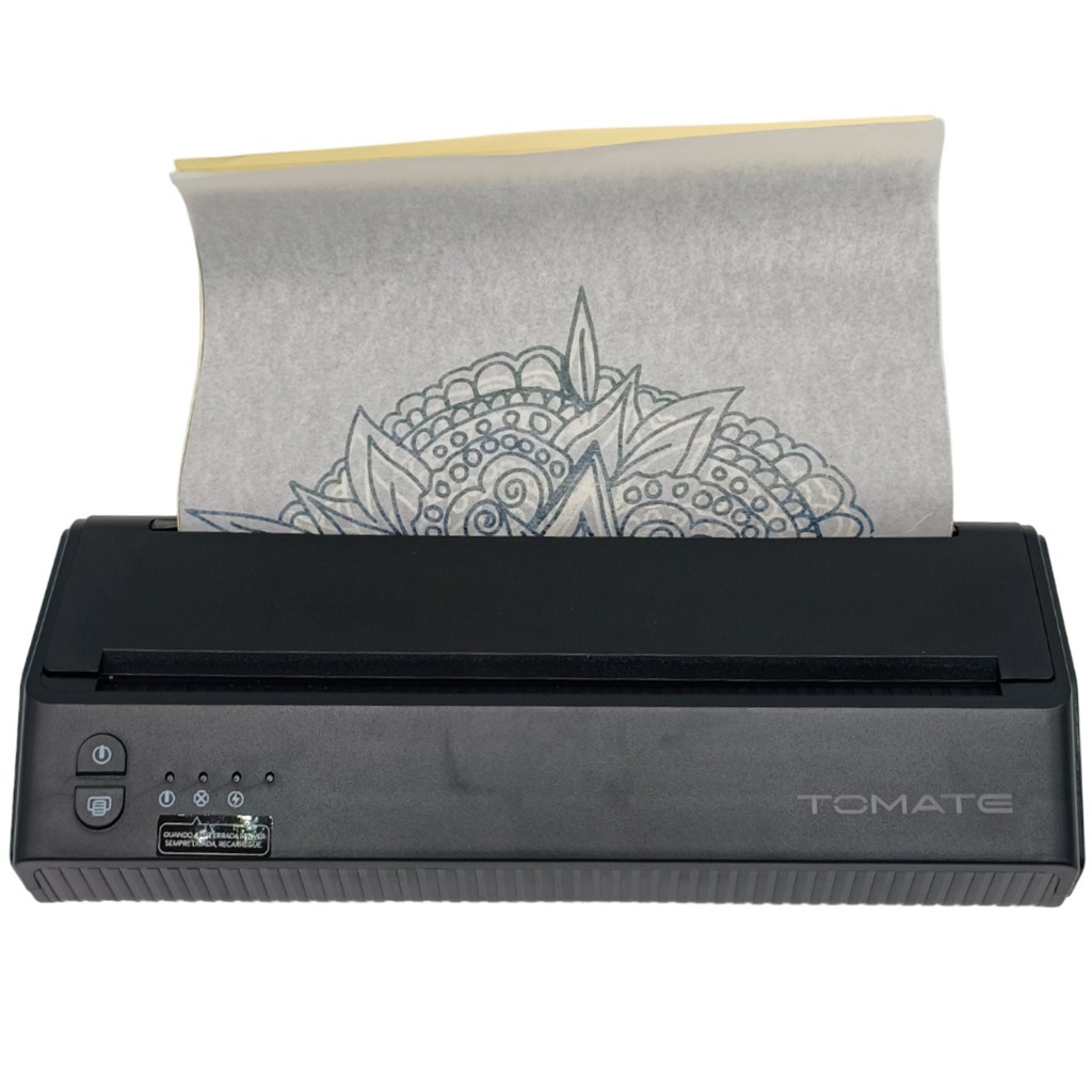 Impressora Térmica de Tatuagem Para Decalque Portátil A4 2500mAh 5V 2A IOS Windows