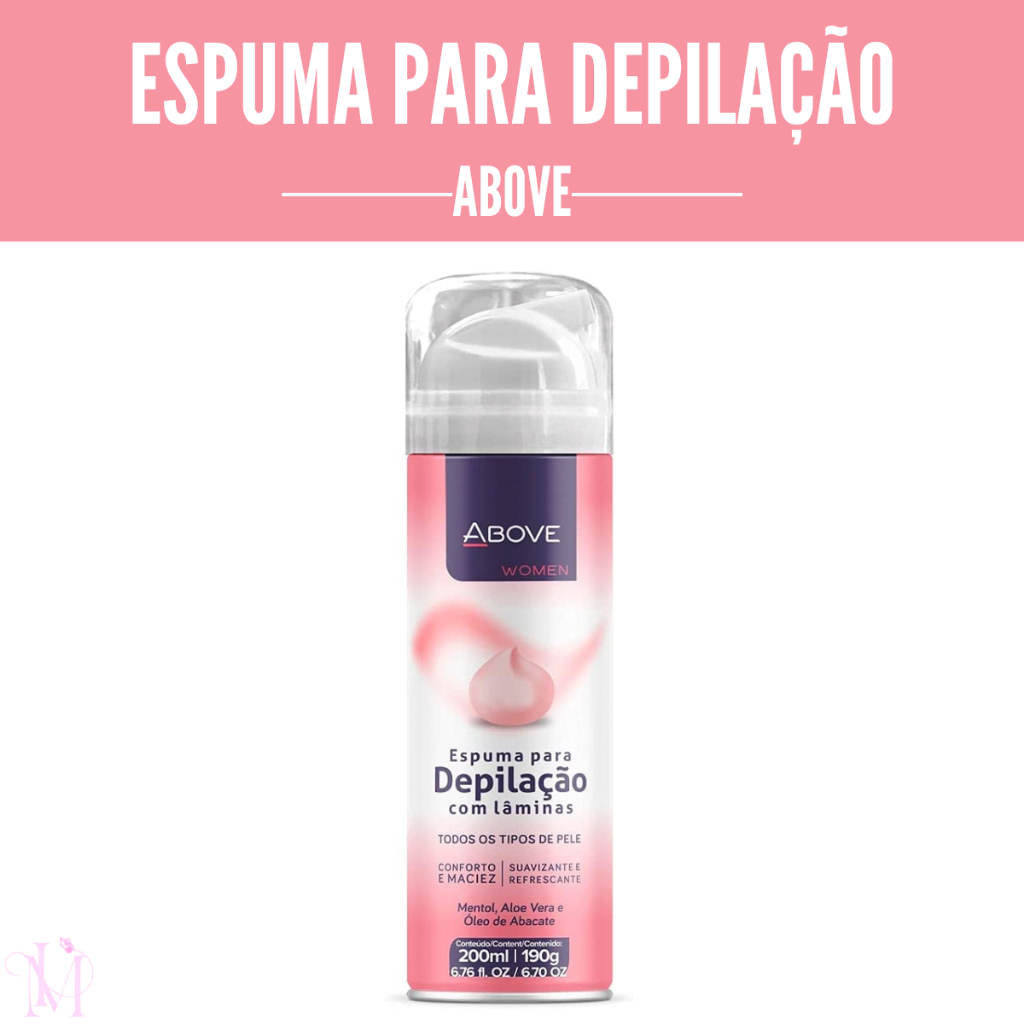 Creme Depilatório Espuma De Depilação Feminino Mousse Gel Above ...