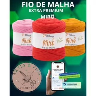 FIO DE MALHA MIRÔ PREMIUM - 140 M - CORES