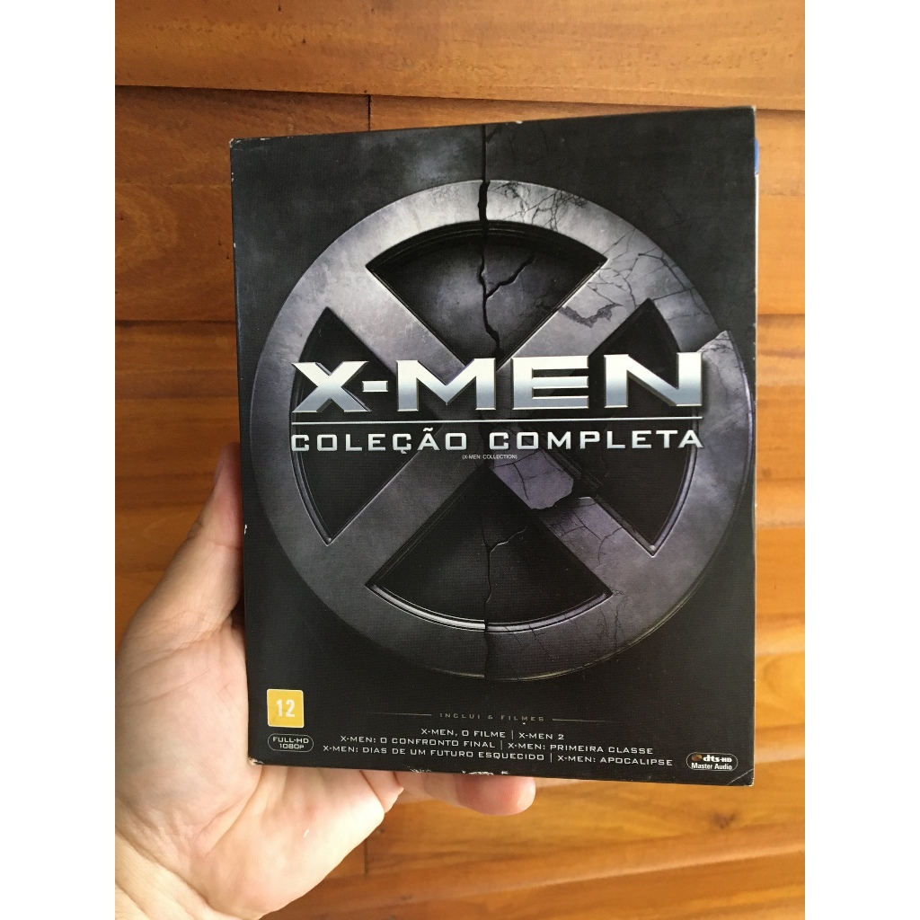 Blu Ray - Trilogia - Box - X Men - 6 filmes - Original | Shopee Brasil
