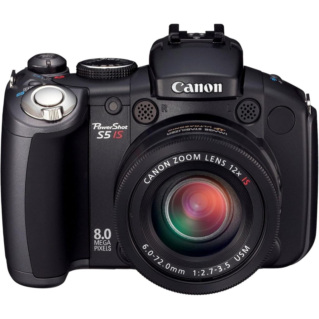 Câmera digital Canon PowerShot Pro Series S5 IS 8.0MP com zoom