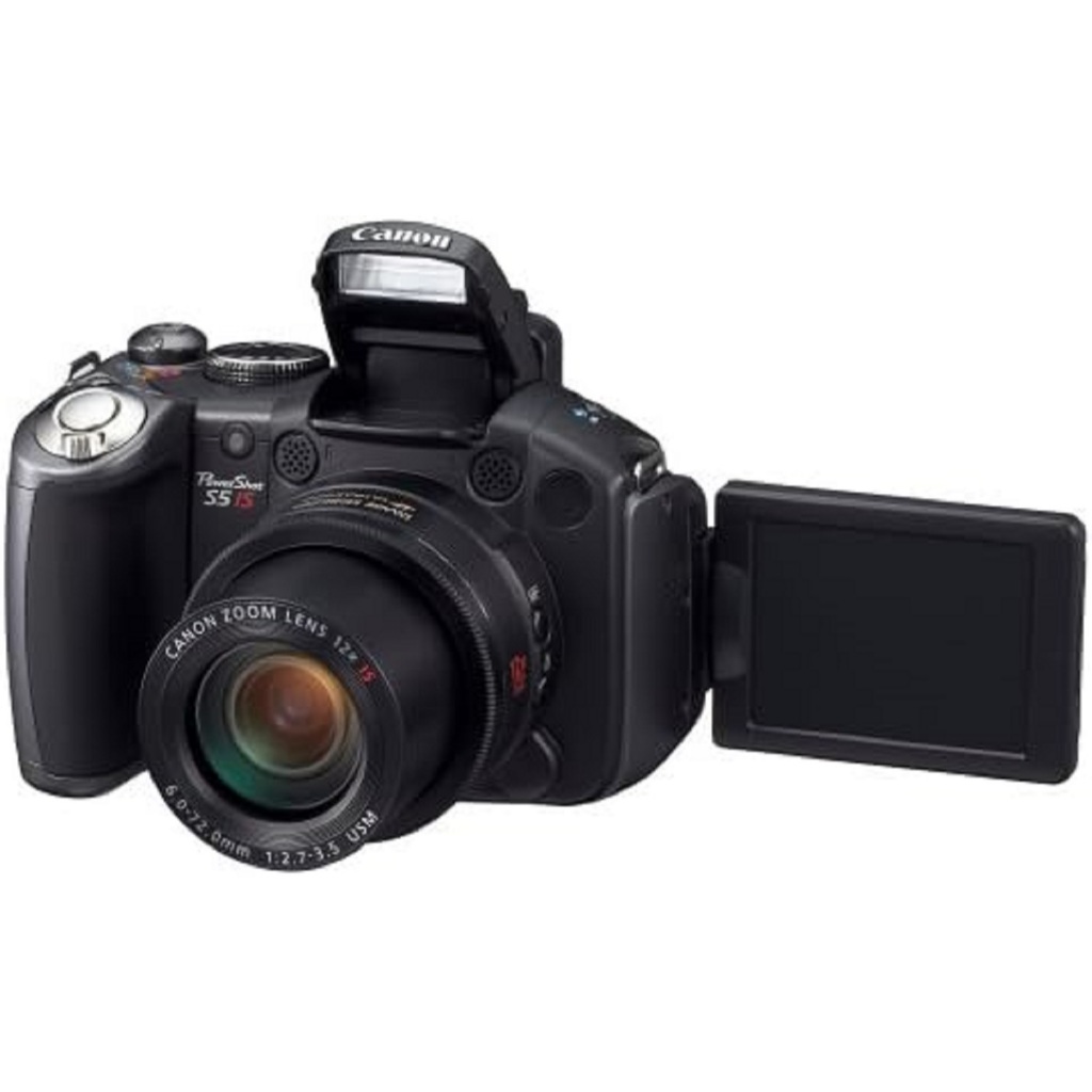Câmera digital Canon PowerShot Pro Series S5 IS 8.0MP com zoom