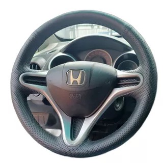 capa de volante Honda City e Fit 2009 a 2014