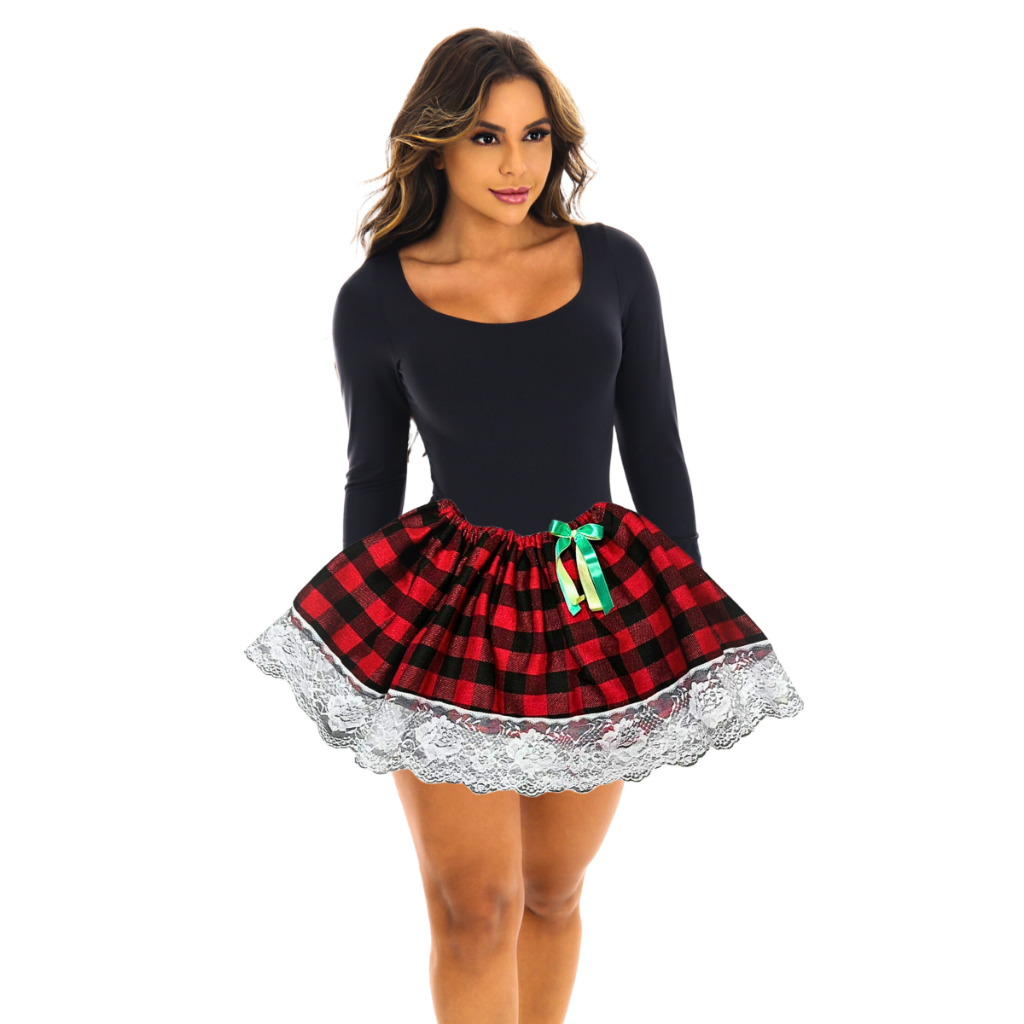 Saia Flanelada Festa Junina Rodada Caipira Juvenil Adulta Fantasia