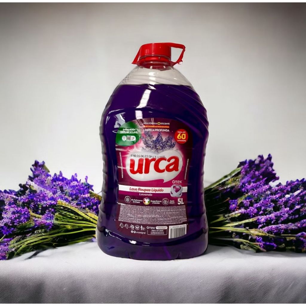 Kit 2 Lava Roupas Liquido Urca 5 LITROS | Shopee Brasil