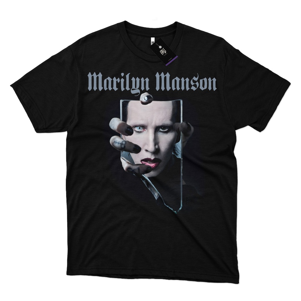 Camiseta Marilyn Manson 2025 US Tour 100% Algodão | Shopee Brasil