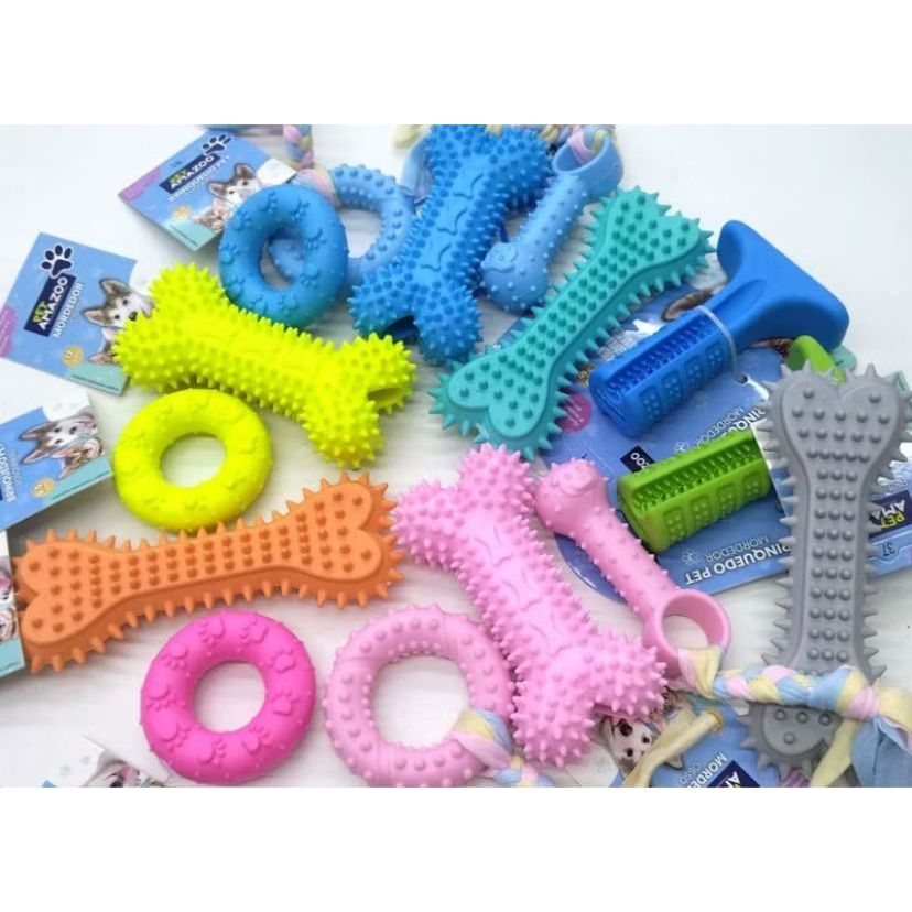 Kit 5 Brinquedo Mordedor Para Pet Cachorro e gatos | Shopee Brasil