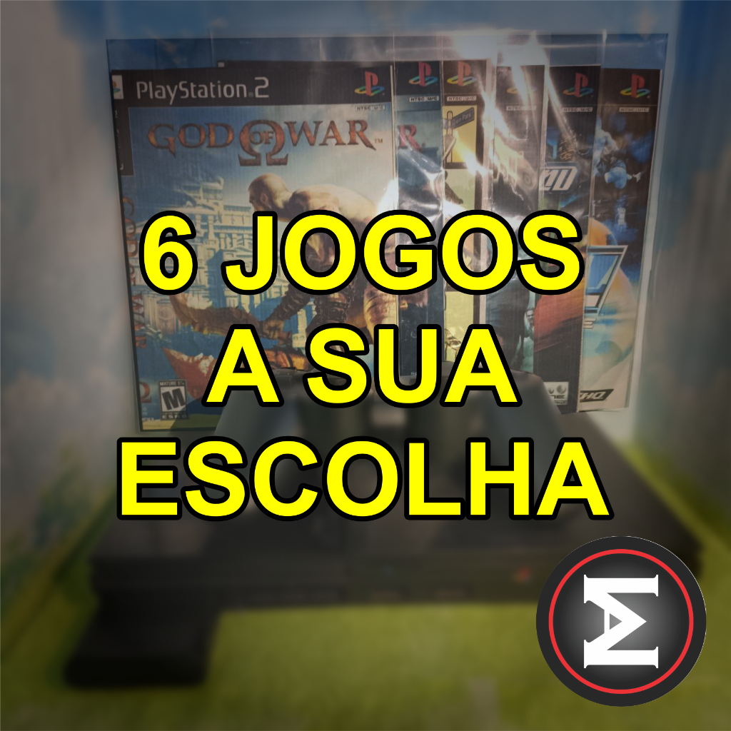 6 Jogos a Sua Escolha - PS2 - Patch | Shopee Brasil