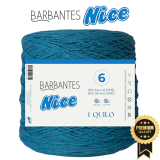 Barbante Premium Colorido Para Crochê Fio 6 - 1kg em Oferta na Shopee