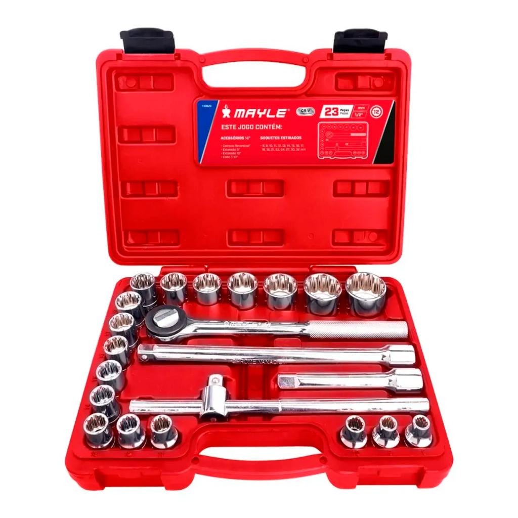 caixa de ferramentas completa mayle em Promoção na Shopee Brasil 2026