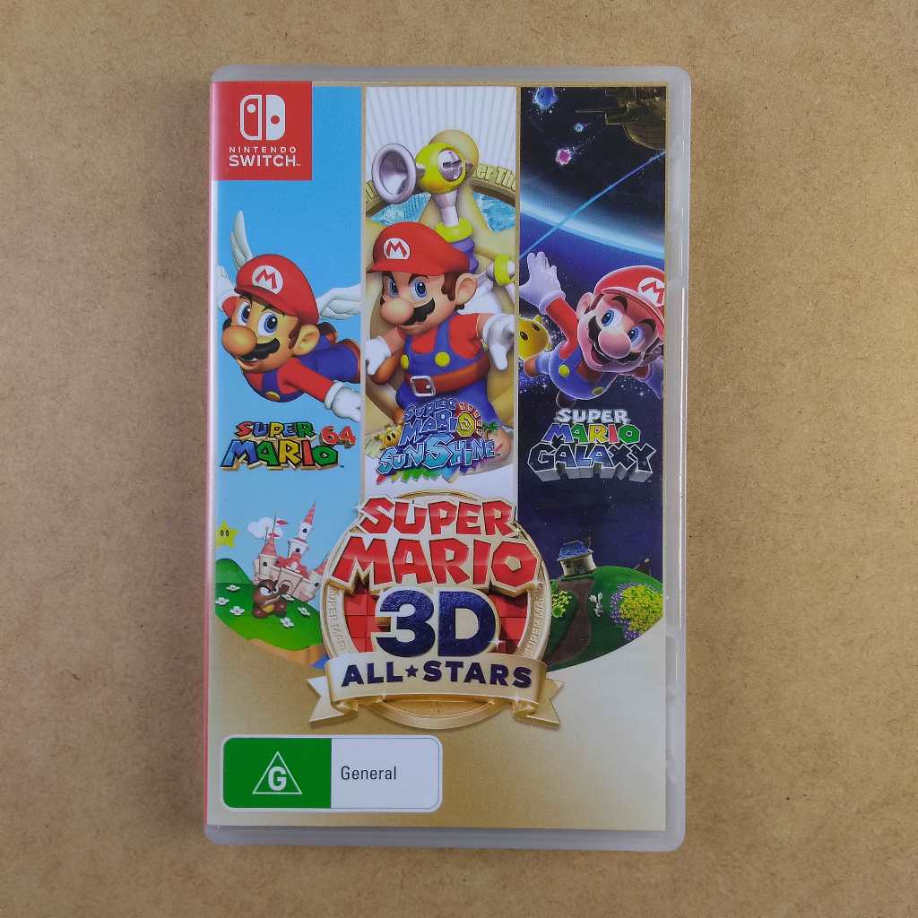 Super Mario 3D All Stars Nintendo Switch Switch Original Mídia Física ...