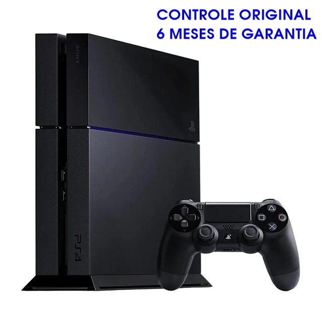 PS4 Playstation 4 + Garantia + Controle Original + Nota Fiscal