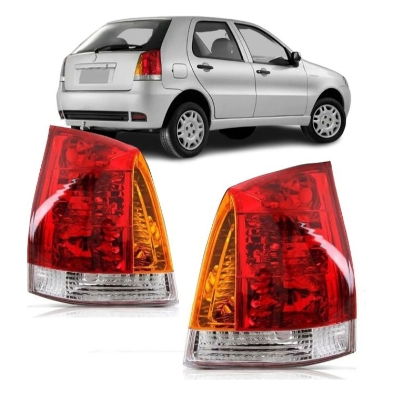 Lanterna Traseira Palio 2004 a 2011 Tricolor | Shopee Brasil