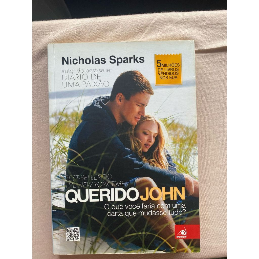 Querido John – Nicholas Sparks | Shopee Brasil