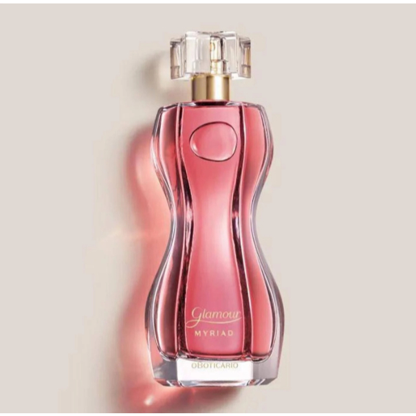Perfume Glamour Myriad Boticário 75ml | Shopee Brasil