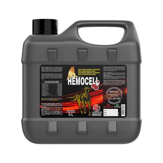 Hemocell Gl 5 Lt - Calbos ( Aumento De Hemácias Em Equinos ) | Shopee ...