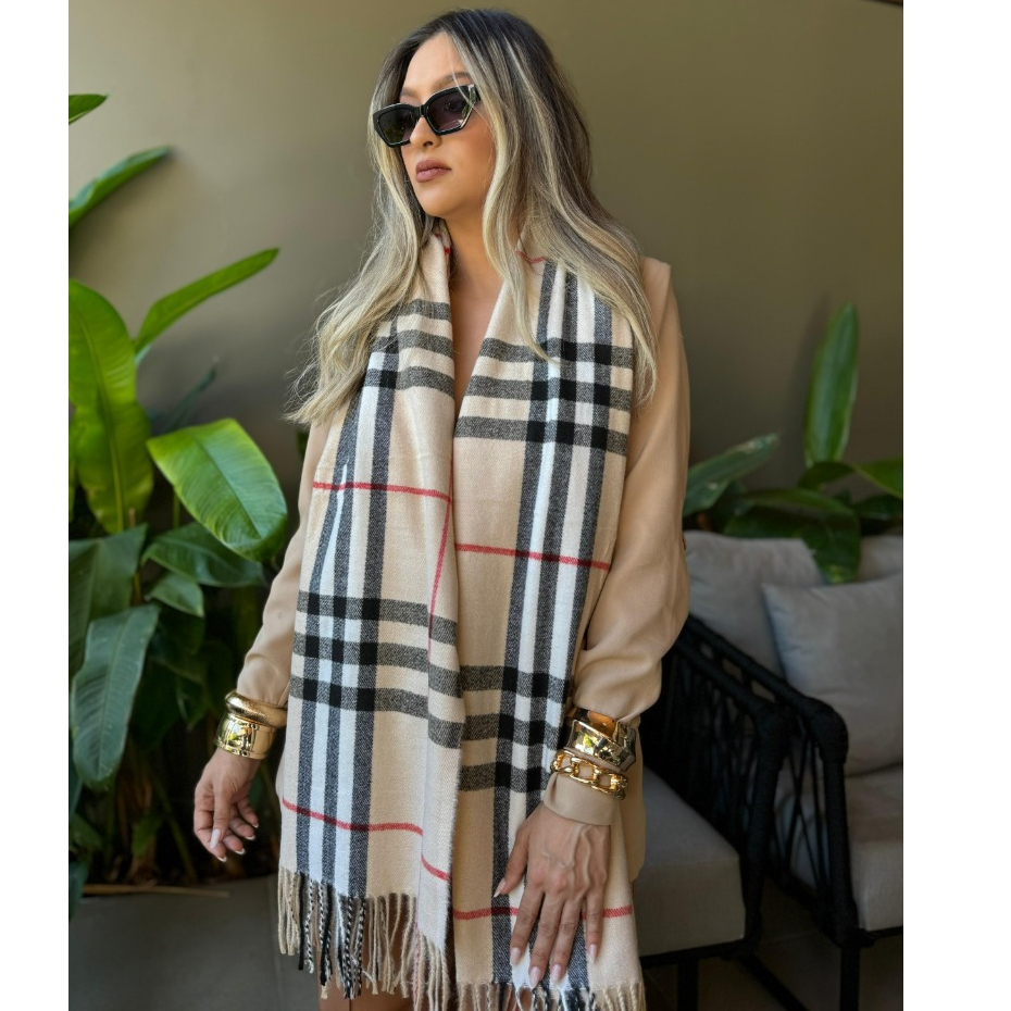 Cachecol Longo Unissex Feminino Pashmina Manta Lenço Grande Echarpe ...