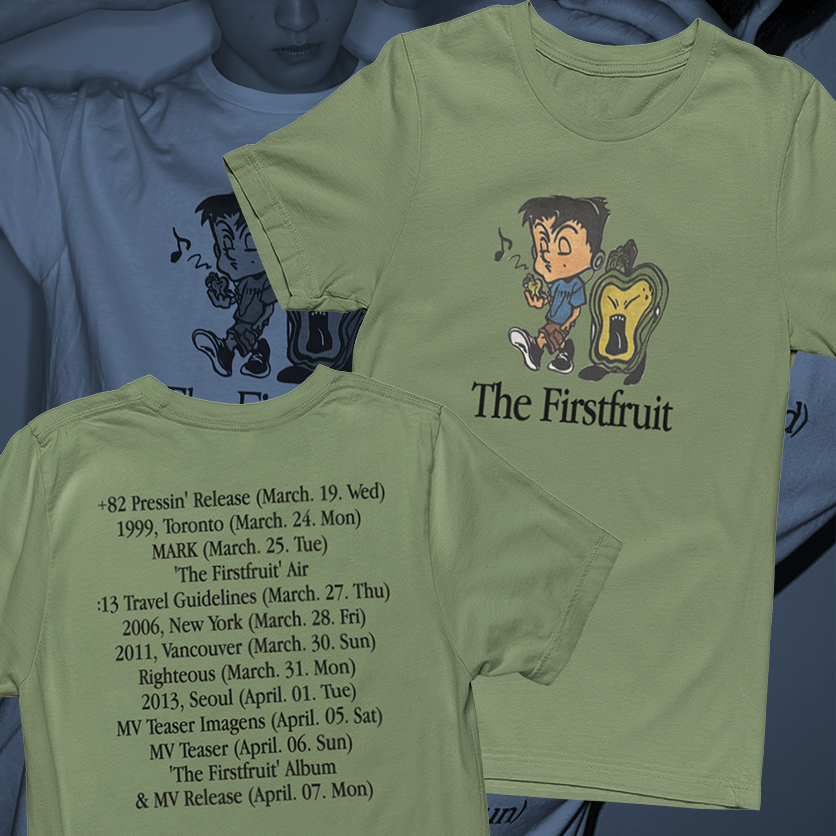 Camiseta NCT Mark The Firstfruit Inspo - 100% ALGODÃO | Shopee Brasil