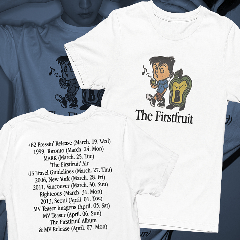 Camiseta Mark Lee The Firstfruit Inspo - 100% ALGODÃO | Shopee Brasil