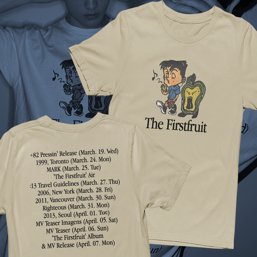 Camiseta Mark Lee The Firstfruit Inspo - 100% ALGODÃO | Shopee Brasil