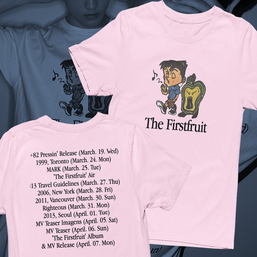 Camiseta NCT Mark The Firstfruit Inspo - 100% ALGODÃO | Shopee Brasil